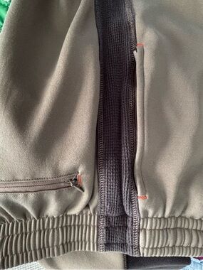 Puma Olive/Tan Drawstring Waist Sweatpants